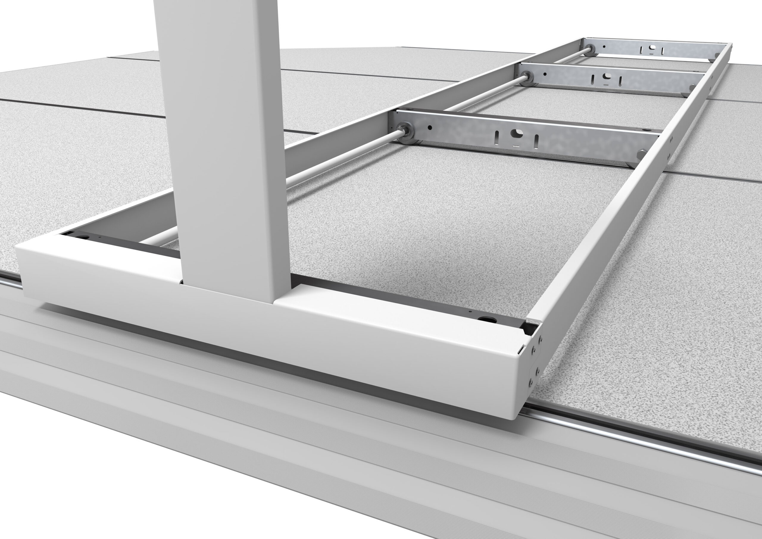 mobile shelving floor rack