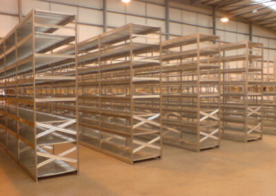 Galvanied racking