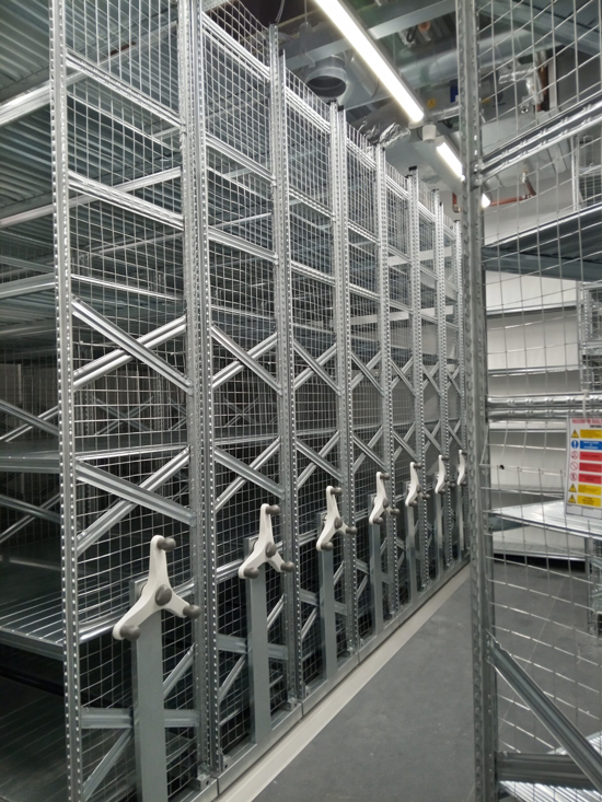 Mobile Racking System-Retail-Edinburgh